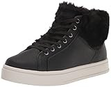 Koolaburra by UGG Women's SUNDELL Fuzz Chukka Sneaker, Black, 9.5 | Amazon (US)