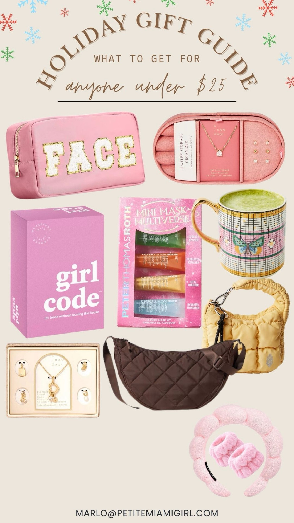 Holiday gift guide for anyone under $50

#LTKHoliday #LTKGiftGuide #LTKFindsUnder50