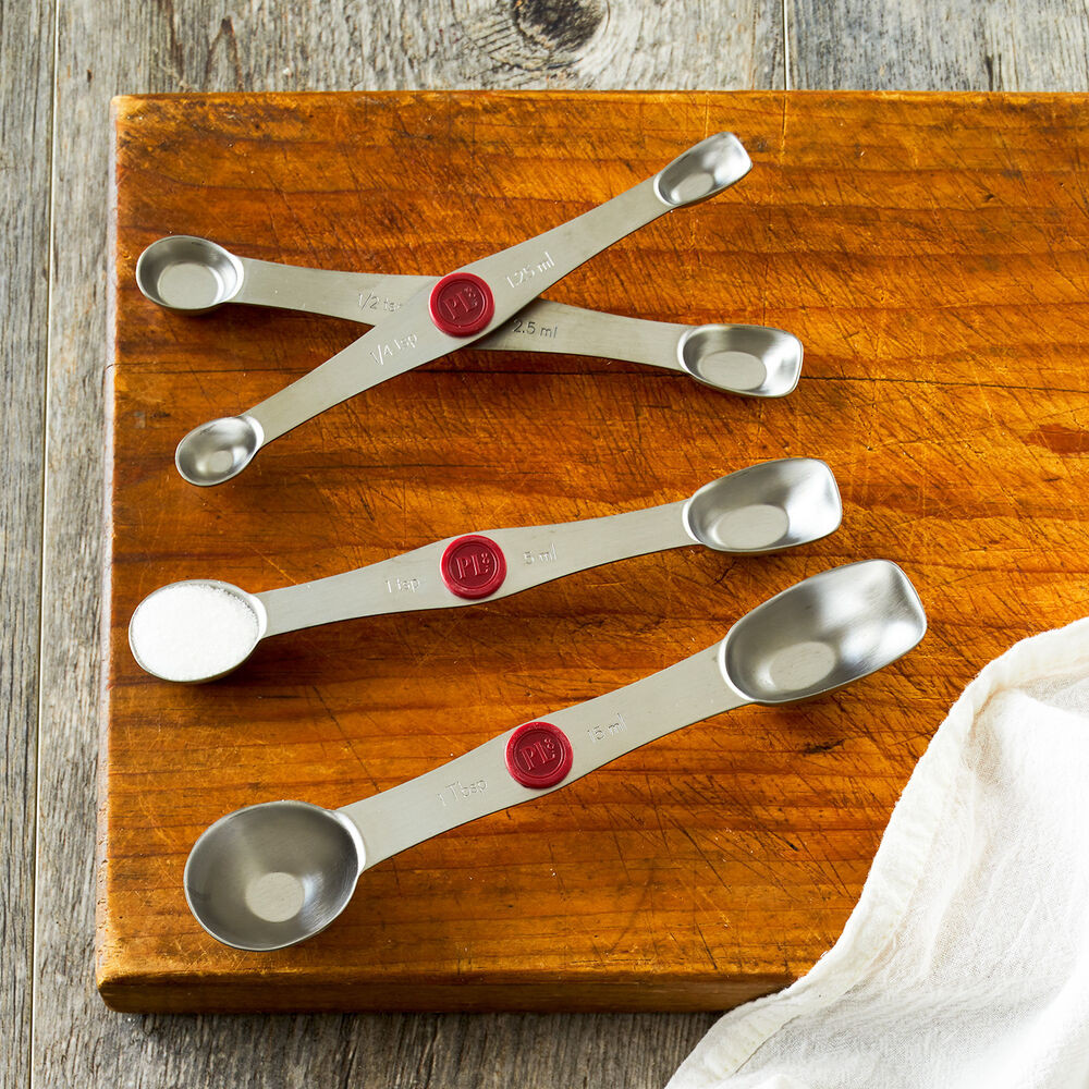 Stainless Steel Measuring Spoons | Stonewall Kitchen | Stonewall Kitchen, LLC