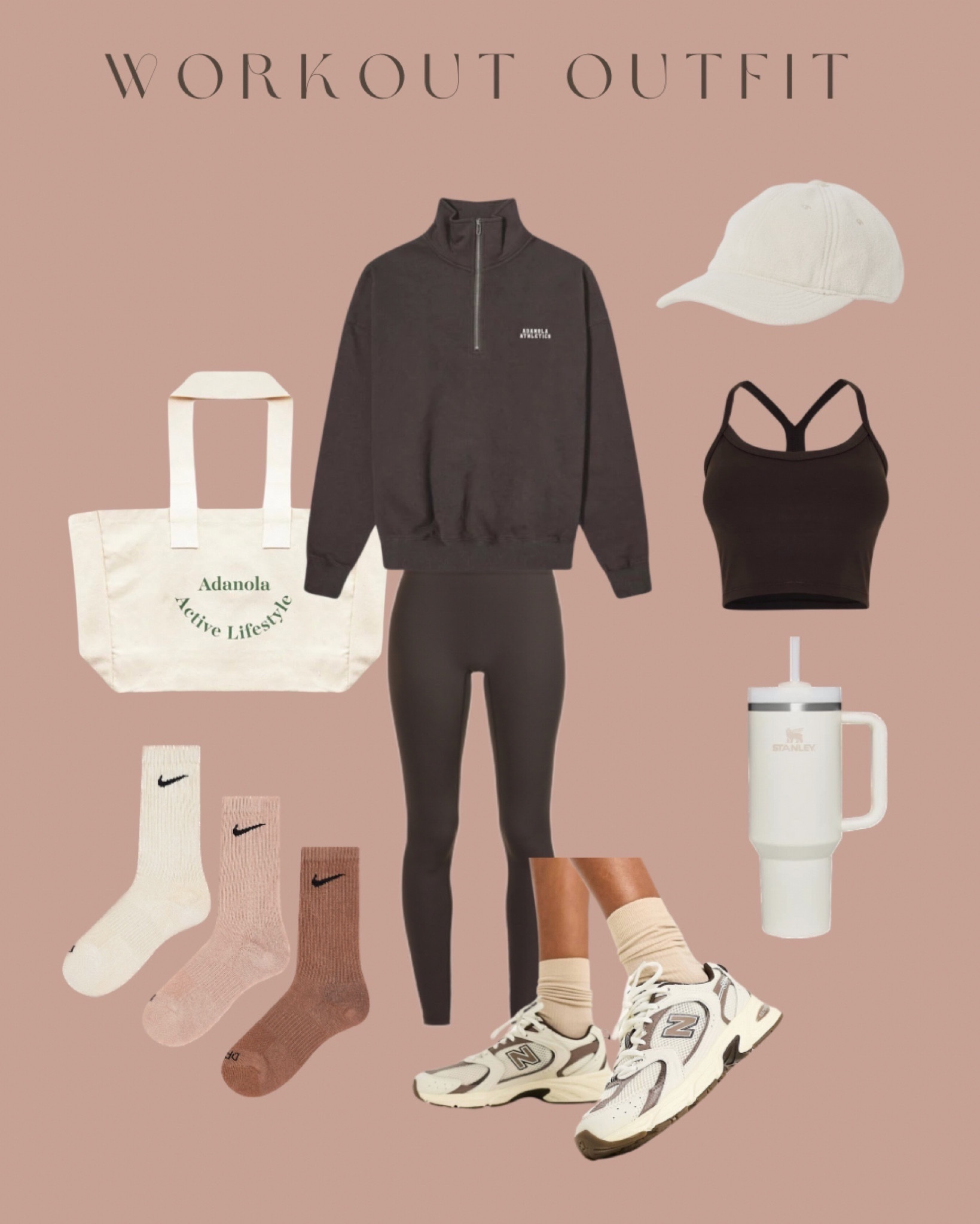 Workout outfit 🤍 Gym look #Workoutoutfit 

#LTKfindsunder50 #LTKfindsunder100 #LTKsalealert