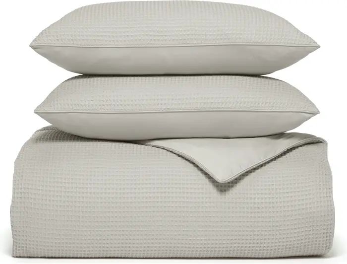 Boll & Branch Waffle Weave Organic Cotton Duvet Cover & Sham Set | Nordstrom | Nordstrom