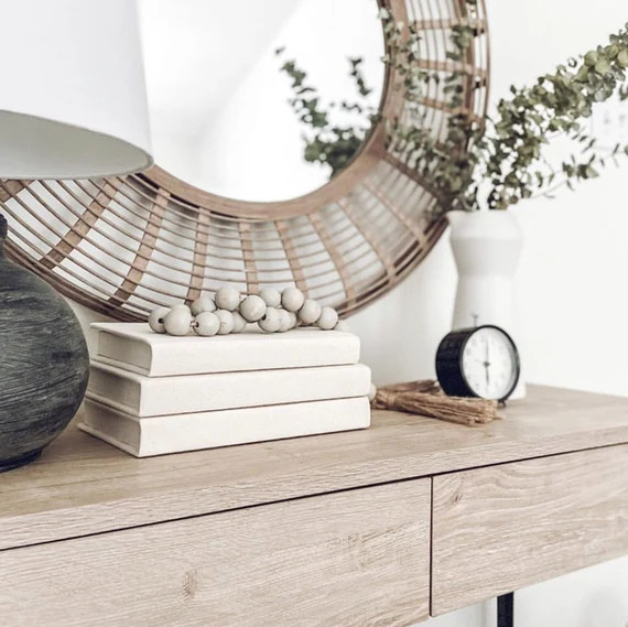 Decorative Books Coffee Table Books Shelf Decor Bookshelf | Etsy | Etsy (US)