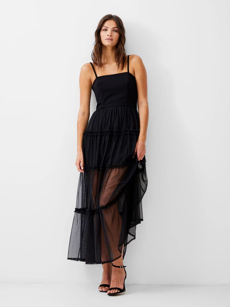 Whisper Strappy Tulle Dress | French Connection (US)