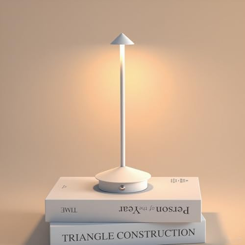 Cordless Table Lamp, 5000mAh Rechargeable Battery Powered LED Desk Lamp, Portable Touch Control O... | Amazon (US)