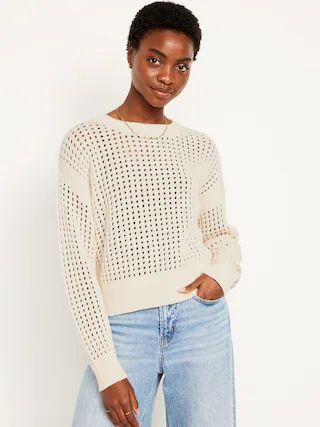 Open-Stitch Sweater | Old Navy (CA)