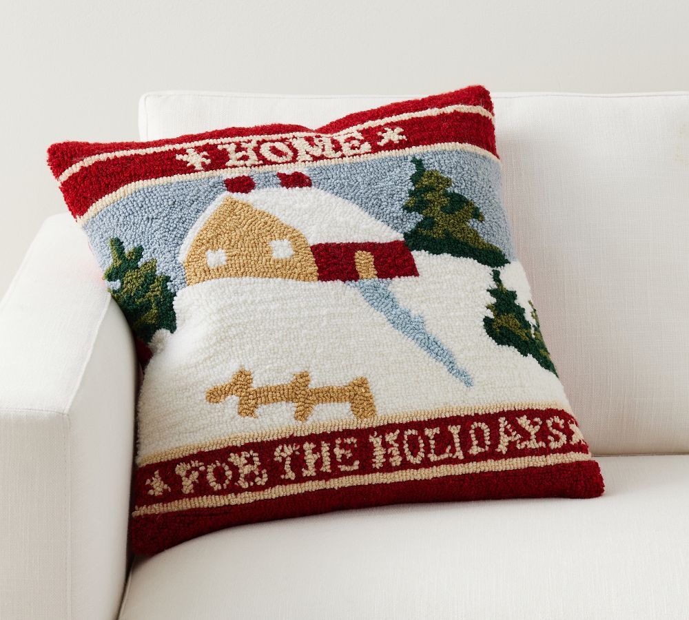 Home for the Holidays Pillow Cover | Pottery Barn (US)