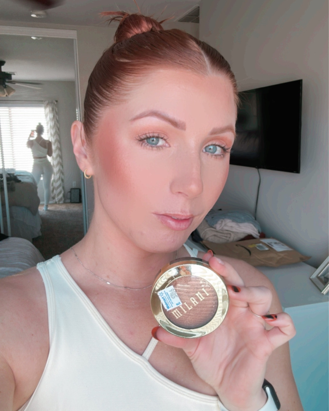 Sun kissed bronzer with a light shimmer from Milani at Walmart!

#LTKunder50 #LTKbeauty #LTKstyletip