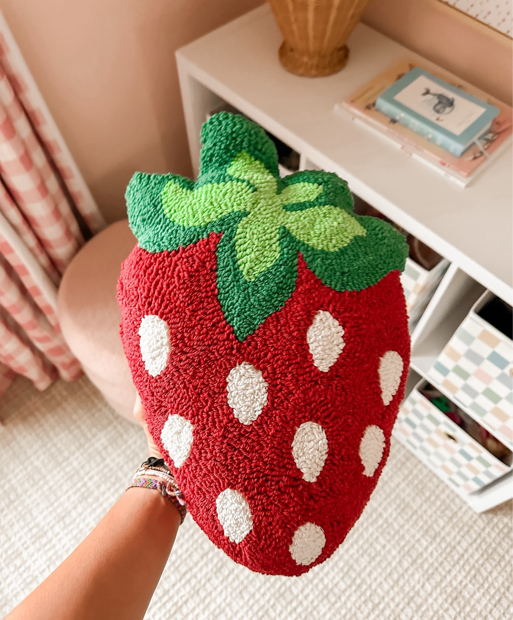Cute strawberry pillow under $10!

Follow @sarah.joy for more Walmart finds! 

#LTKSeasonal #LTKhome