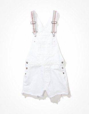 AE Pride Denim Tomgirl Short Overall | American Eagle Outfitters (US & CA)