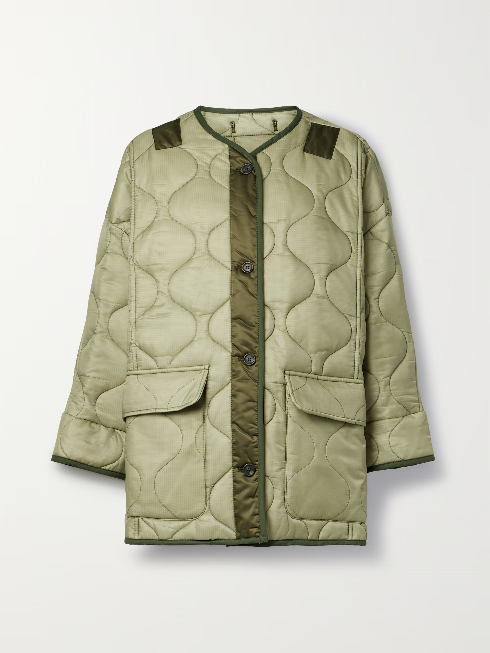 Quilted padded ripstop jacket | NET-A-PORTER (US)