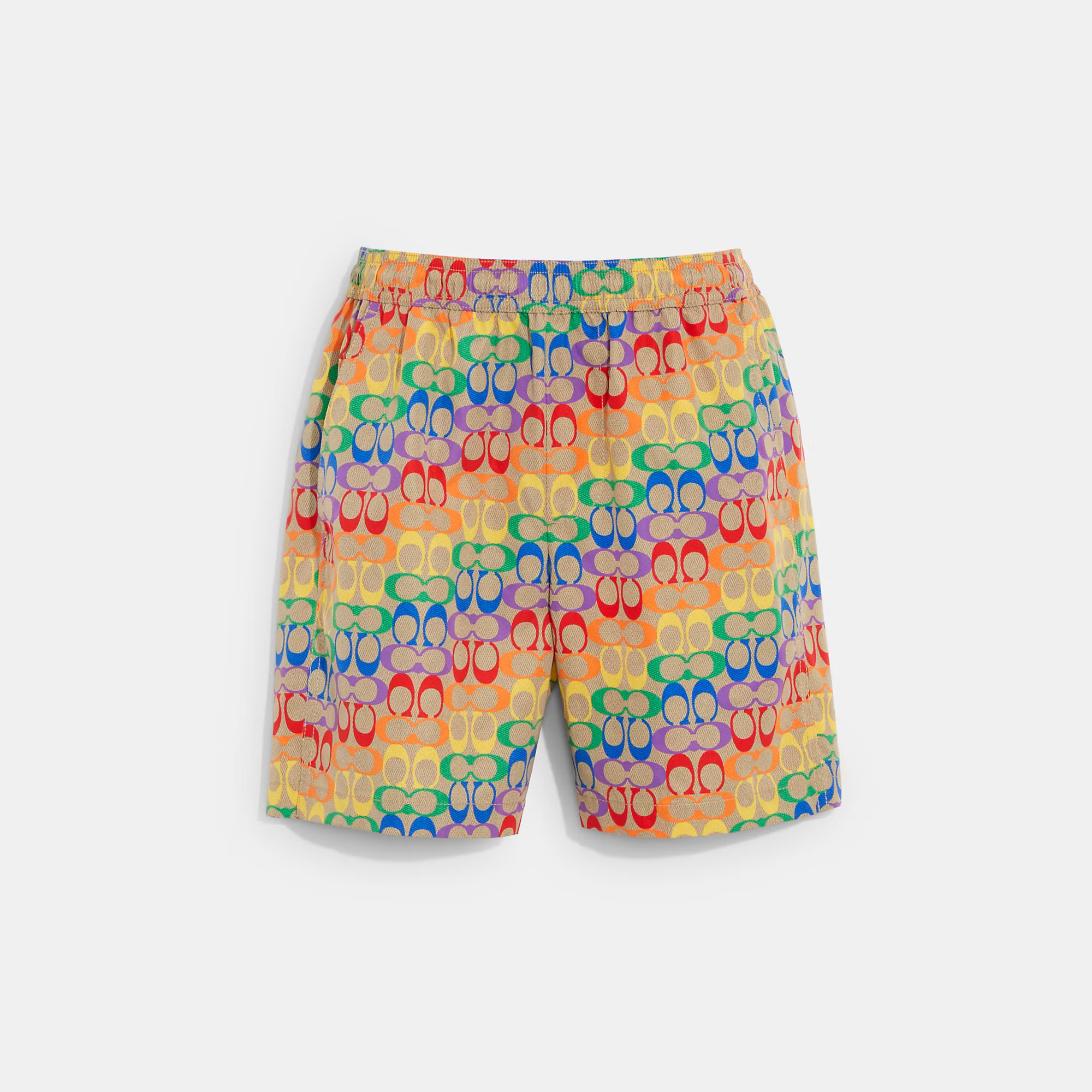 Rainbow Signature Swim Trunks | Coach (US)