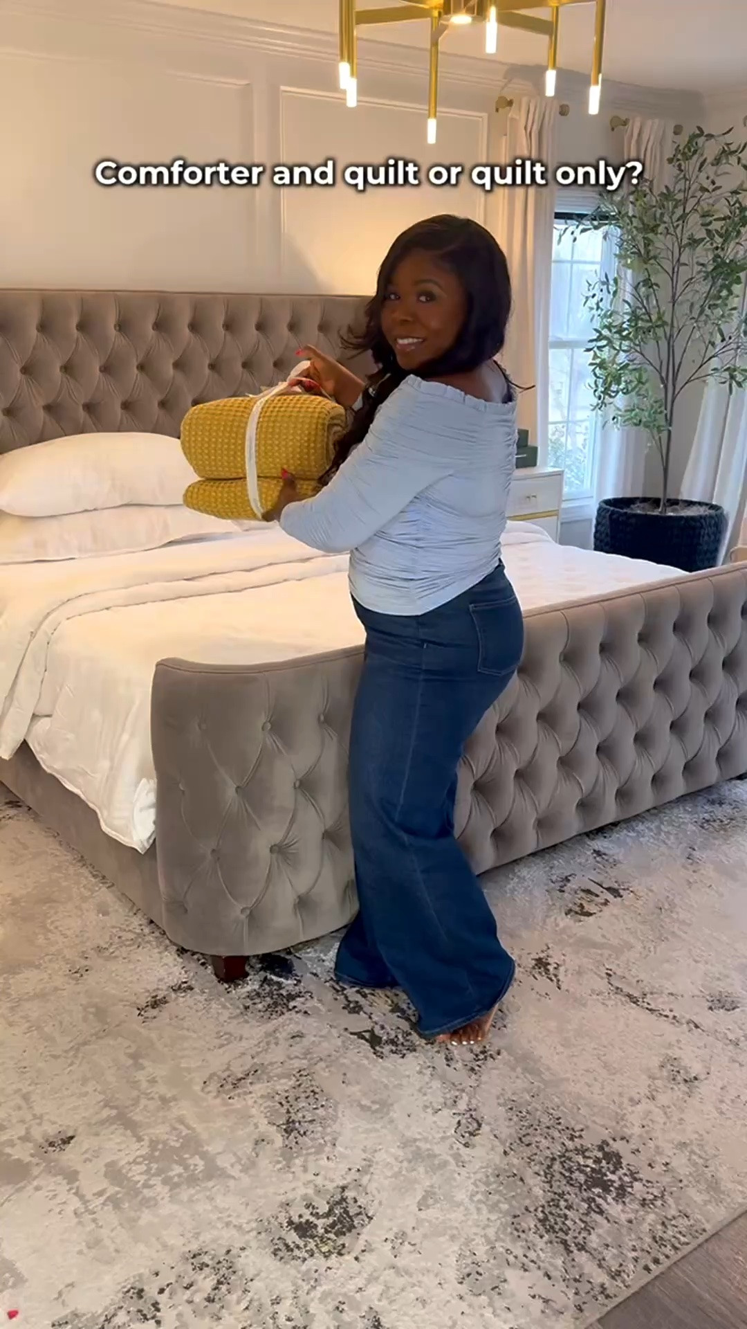 Quilt only or quilt and comforter? I love the combo 🤩

#LTKHome #LTKSaleAlert