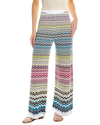 Flared Zig-Zag Trousers | Gilt & Gilt City