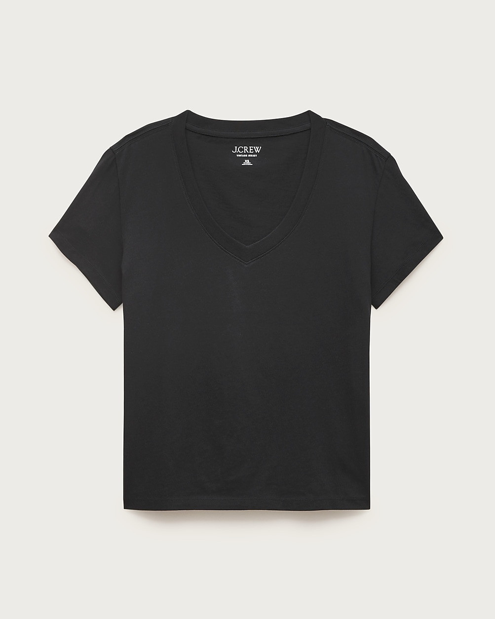 New vintage jersey relaxed V-neck T-shirt | J. Crew US