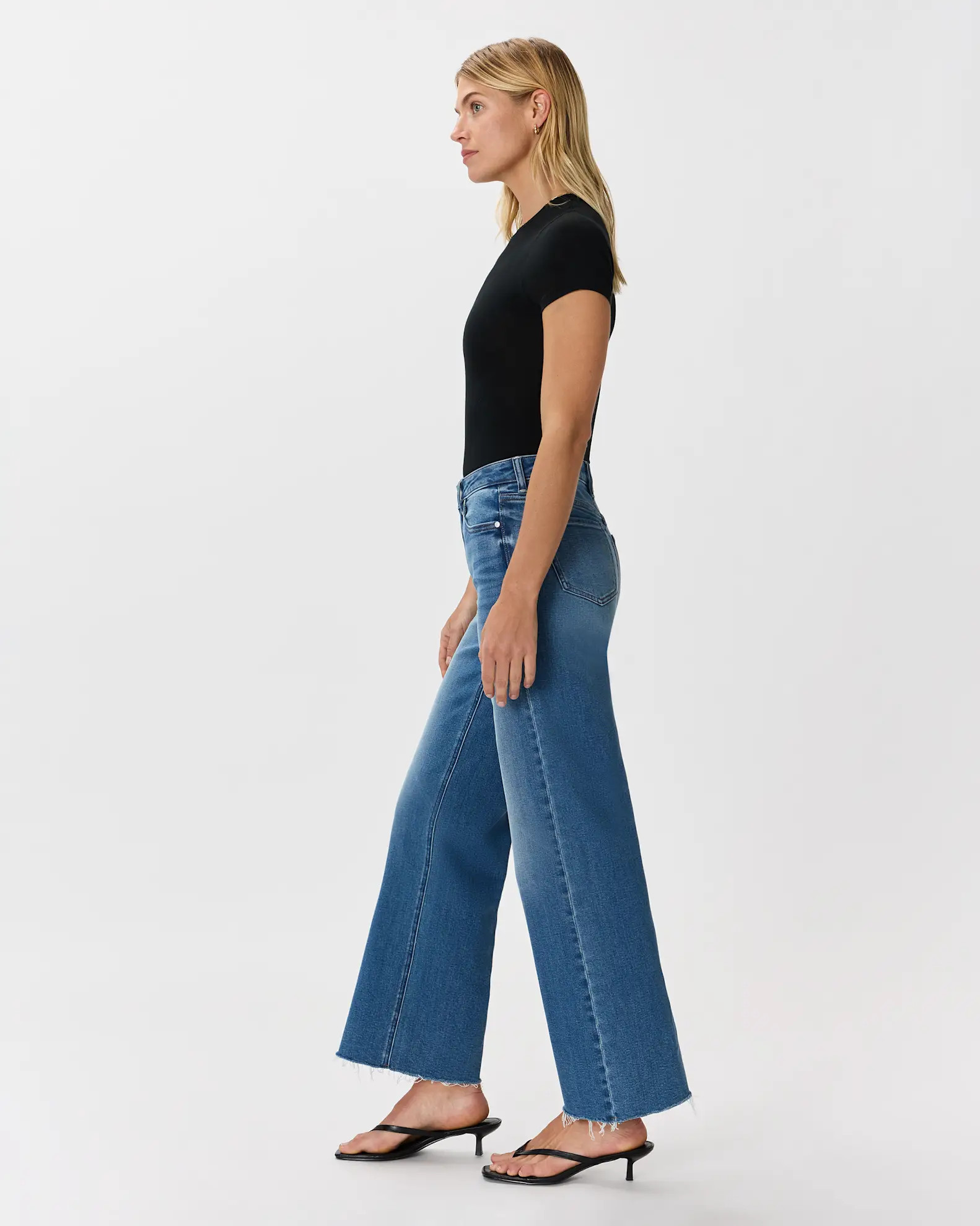 Bella Stretch Wide Leg Jeans | Quince