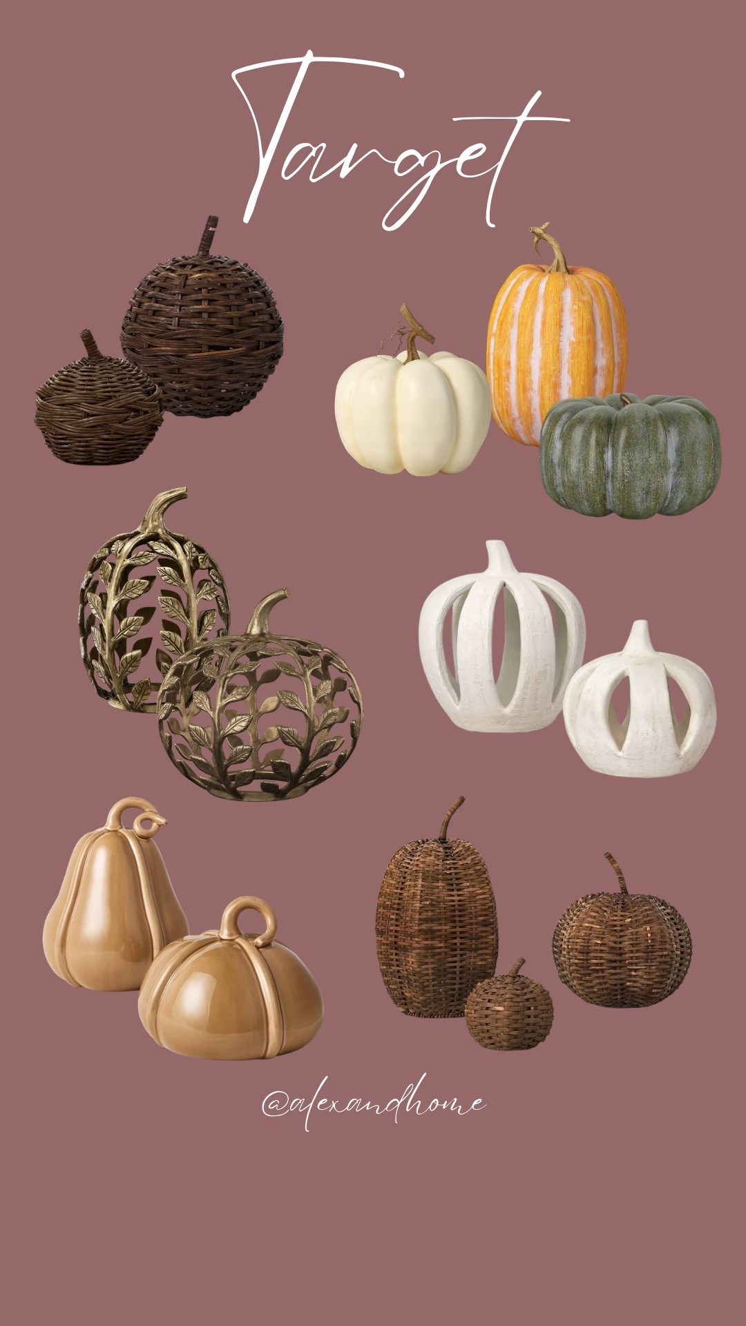 Targets Pumpkins!

#LTKHome #LTKSeasonal #LTKSaleAlert