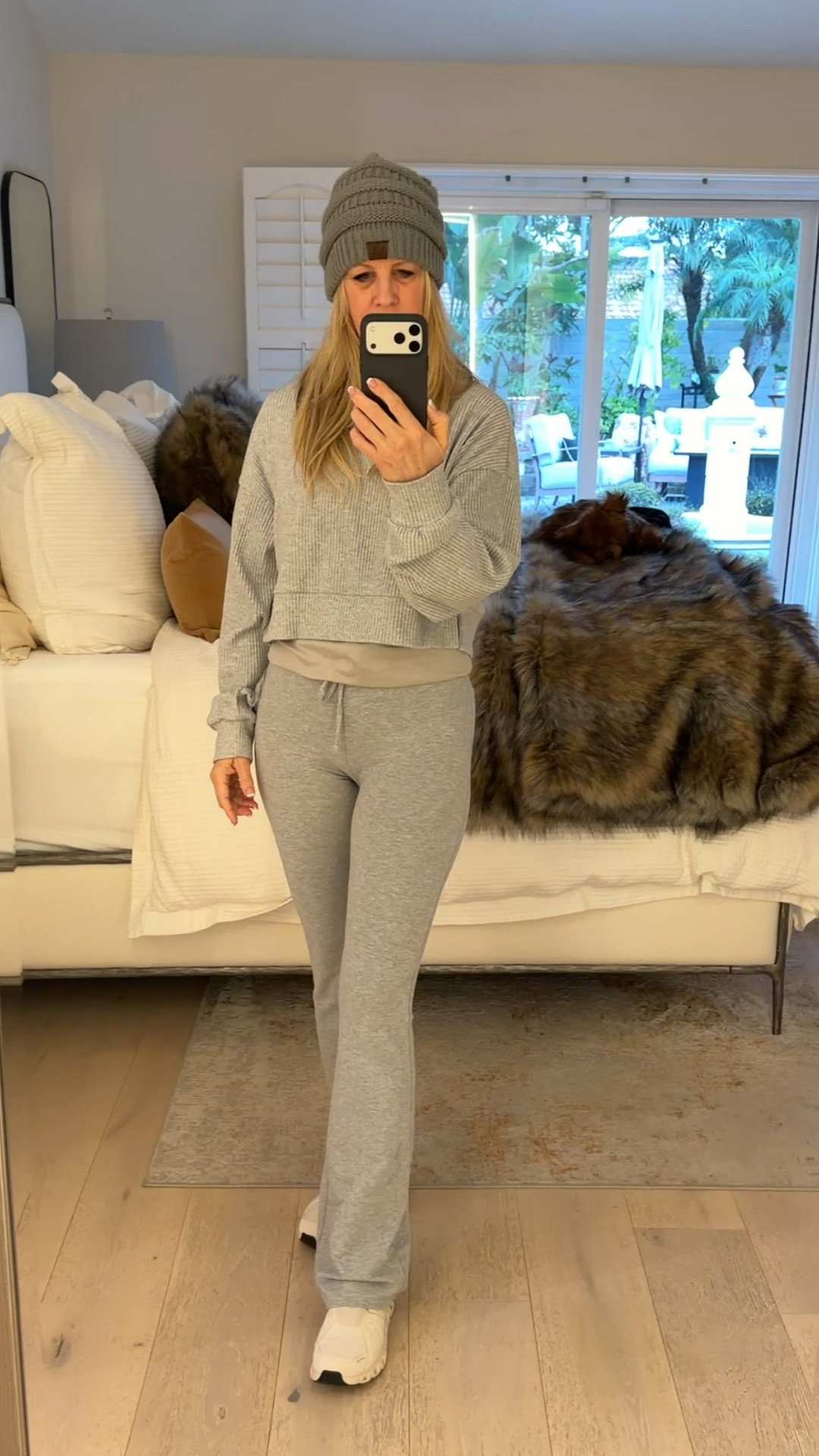 Early morning walk time in Alo. 

Red Carpet of slide, LTK over 50

#LTKdayinmylife #LTKfitnessgoals