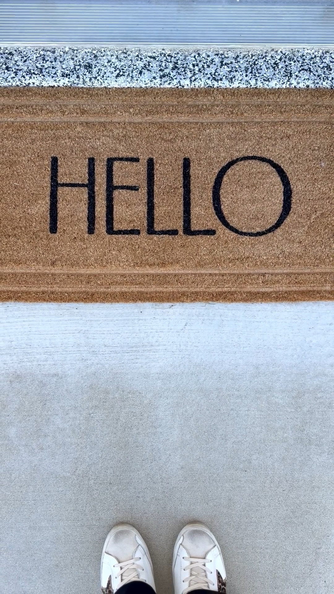 Welcome mat by my side/garage door 

#LTKHome