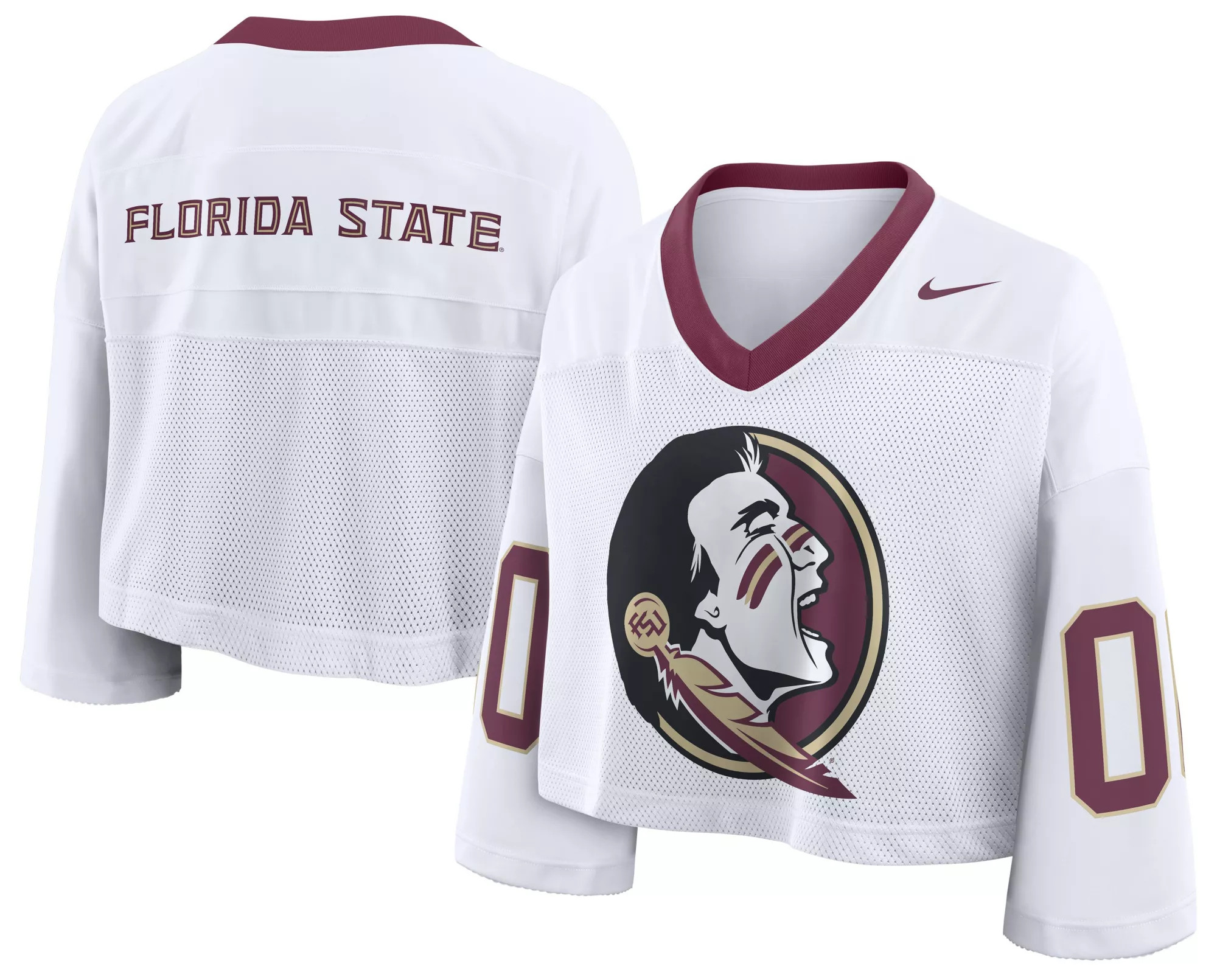 Nike Women's Florida State Seminoles White Fashion Football Jersey | DICK'S Sporting Goods