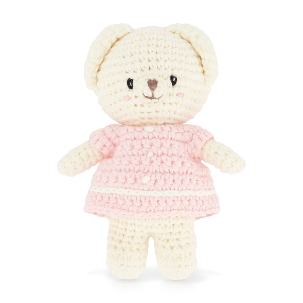 Ava Mini Knit Organic Bear | LIV & Company