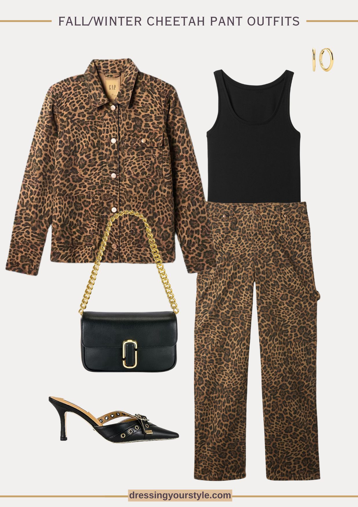 Full leopard look with leopard pants and matching jacket for fall  

#LTKOver40 #LTKSeasonal