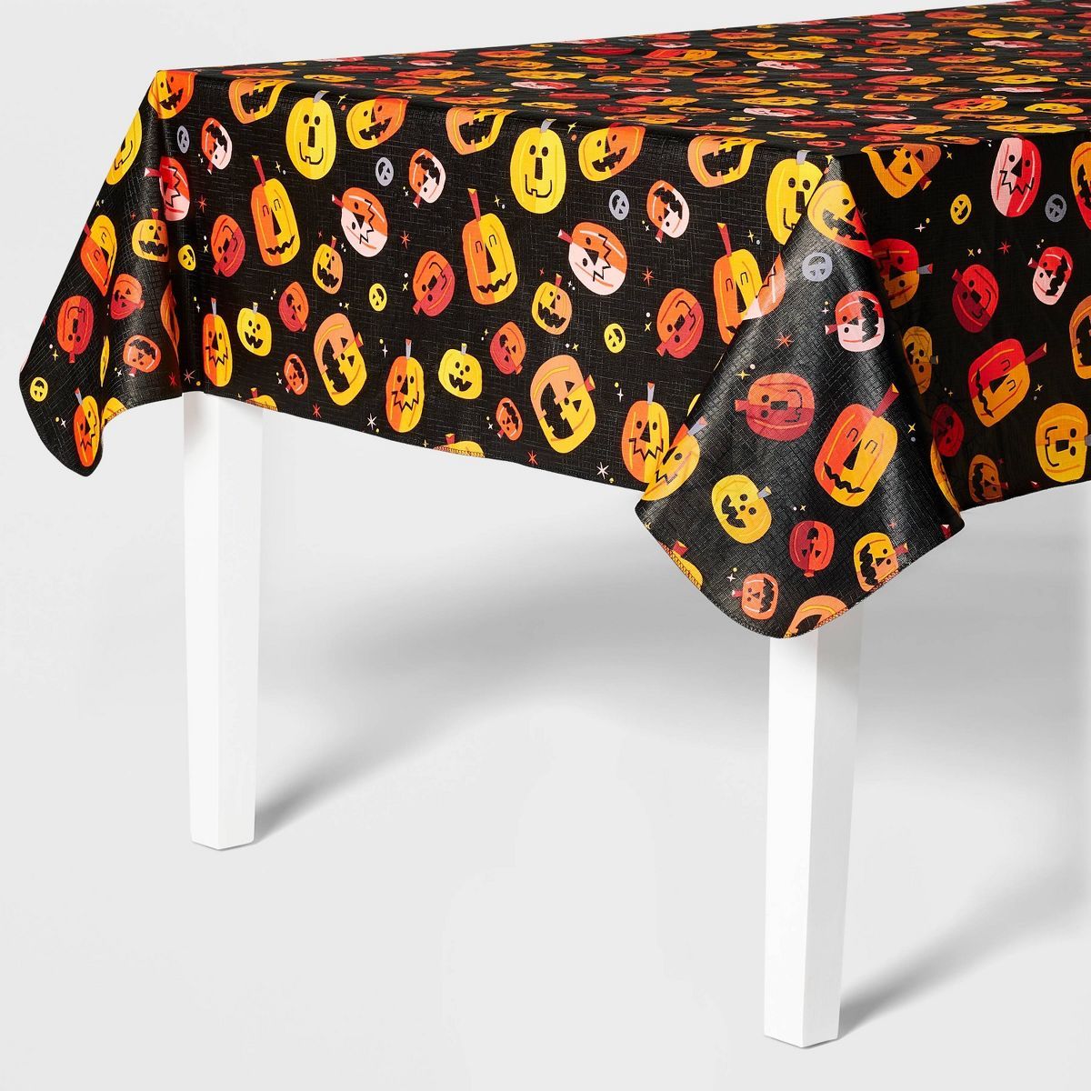 60"x84" Pumpkin Halloween Tablecloth - Hyde & EEK! Boutique™ | Target