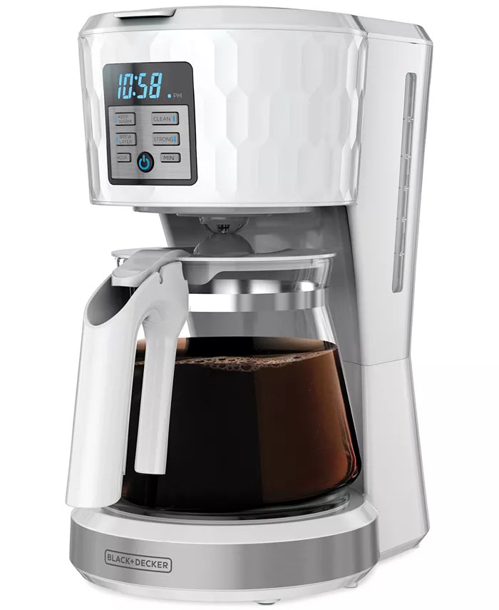 Honeycomb Collection 12-Cup Programmable Coffeemaker | Macys (US)
