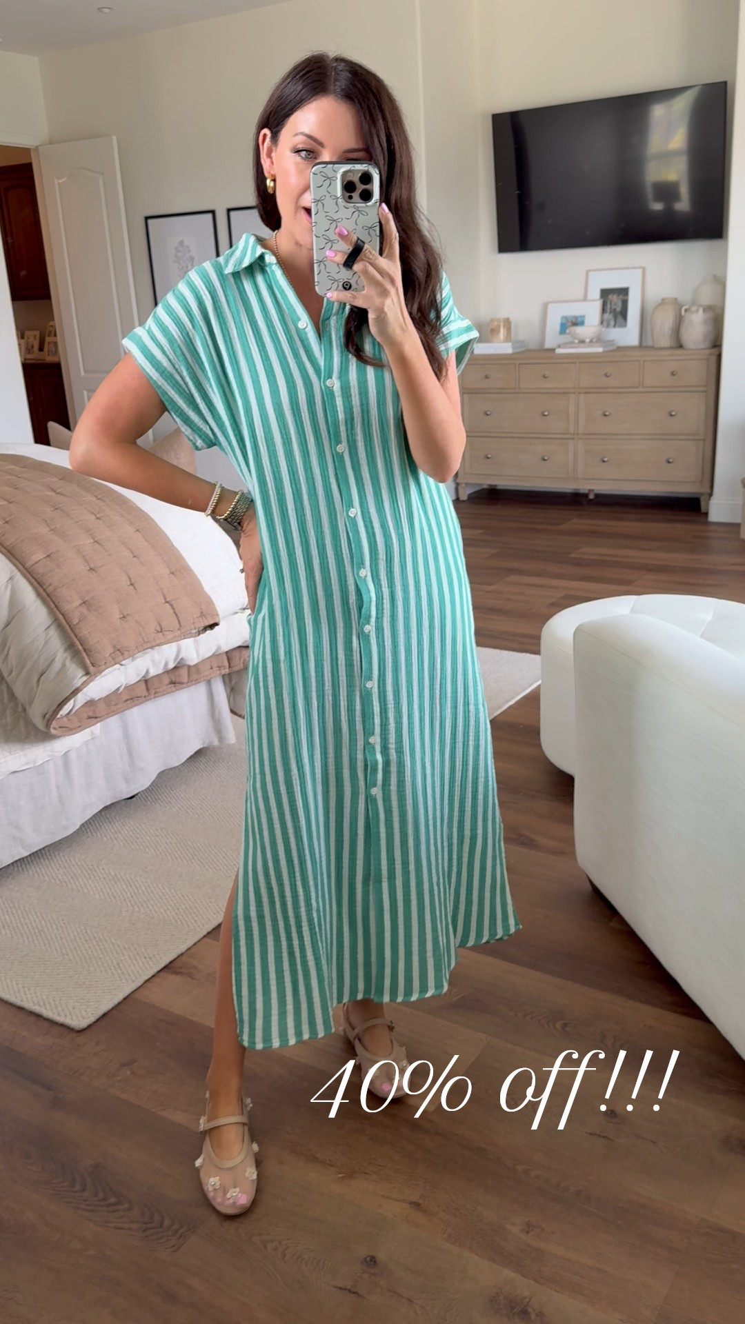 FULLY RESTOCKED!!! & 40% off👏🏻👏🏻 wearing an xs 

#LTKSaleAlert #LTKFindsUnder50 #LTKSeasonal