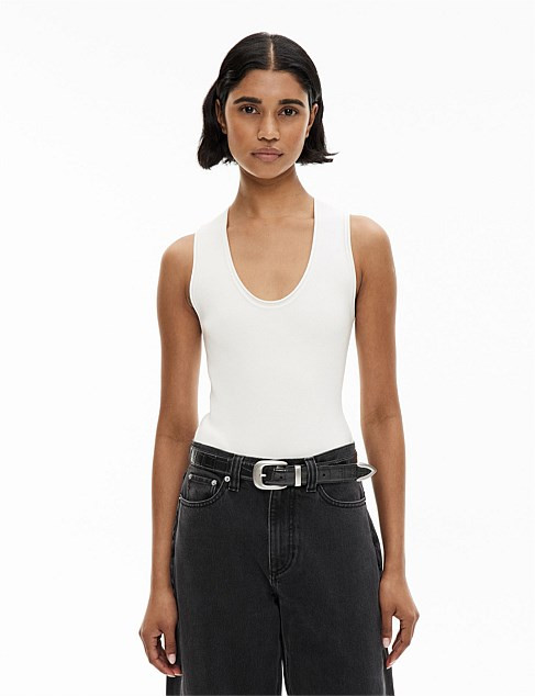 Witchery Compact Bodysuit | David Jones | David Jones (Australia & New Zealand)