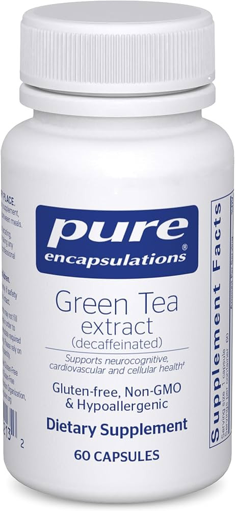 Pure Encapsulations Green Tea Extract (Decaffeinated) | Hypoallergenic Antioxidant Support for Al... | Amazon (US)