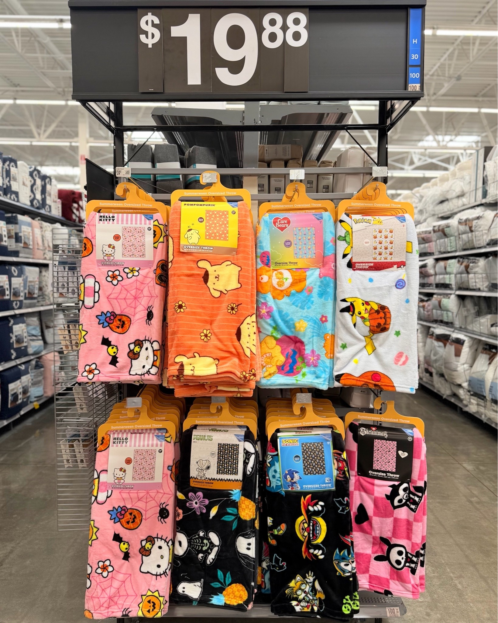 Walmart ✨ character summerween blankets

#LTKSeasonal #LTKKids #LTKHome