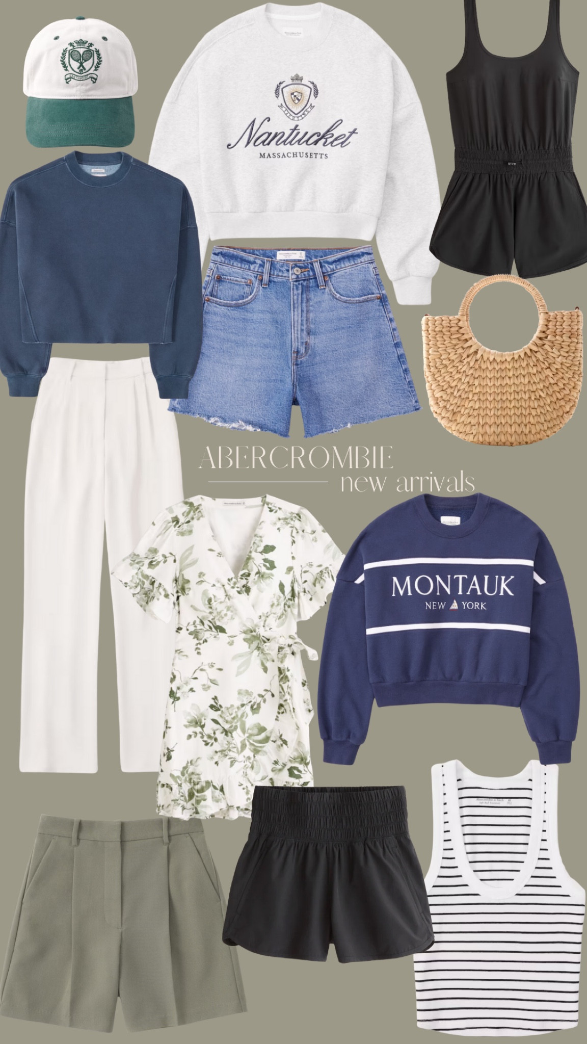 Abercrombie new arrivals - spring clothes, crop sweatshirts, denim shorts and more

#LTKunder50 #LTKstyletip #LTKunder100