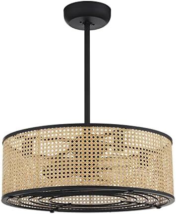 Savoy House 25-FD-1650-89 Astoria 4-Light Fandelier in Matte Black (25" W x 11"H) | Amazon (US)