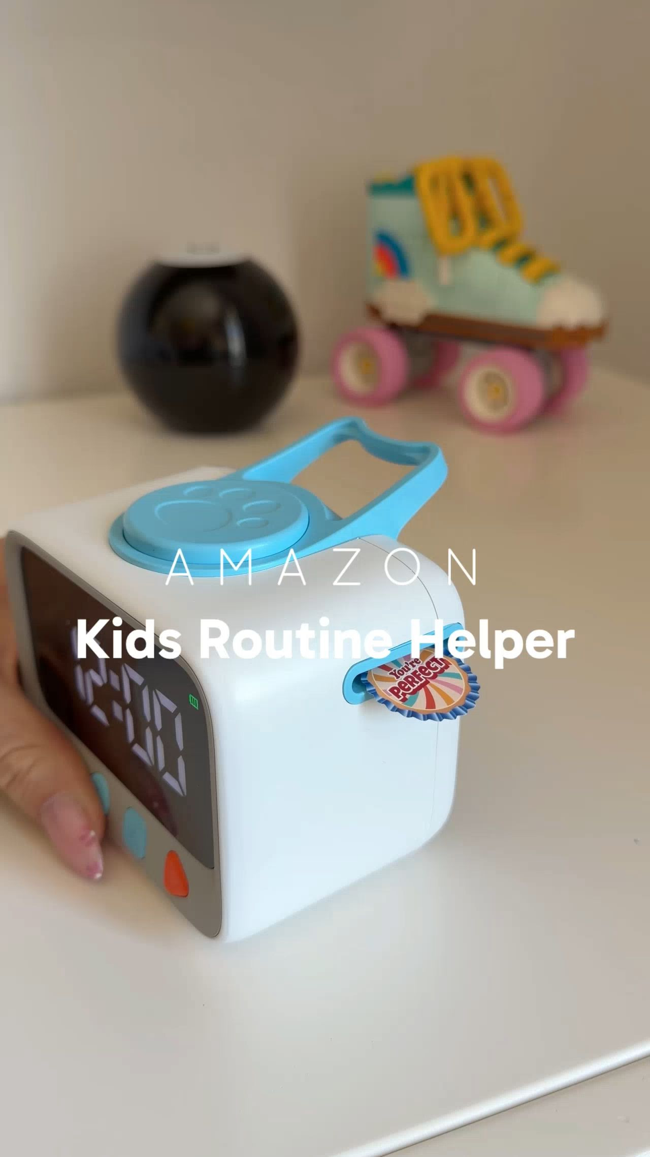 Creating better routines just got way easier! Whether it’s reading time, brushing teeth, or daily chores, this little reward timer helps make it feel fun instead of a battle. Set the timer, earn stickers, and work toward a reward… such a cute way to build better habits without constant reminders  

 #LTKdayinmylife #LTKmomlife #LTKKids
