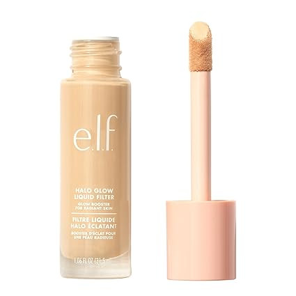 e.l.f. Halo Glow Liquid Filter, Complexion Booster For A Glowing, Soft-Focus Look, Infused With H... | Amazon (US)