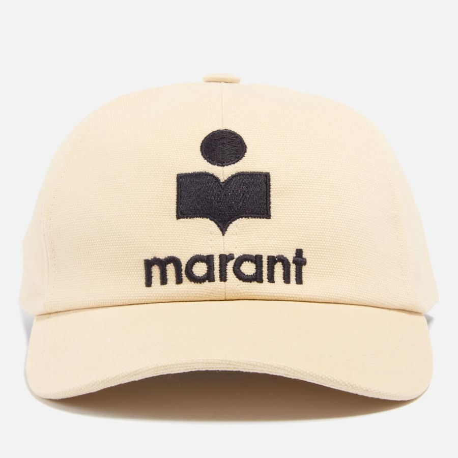 Isabel Marant Tyron Logo-Embroidered Cotton-Canvas Cap | Coggles (Global)