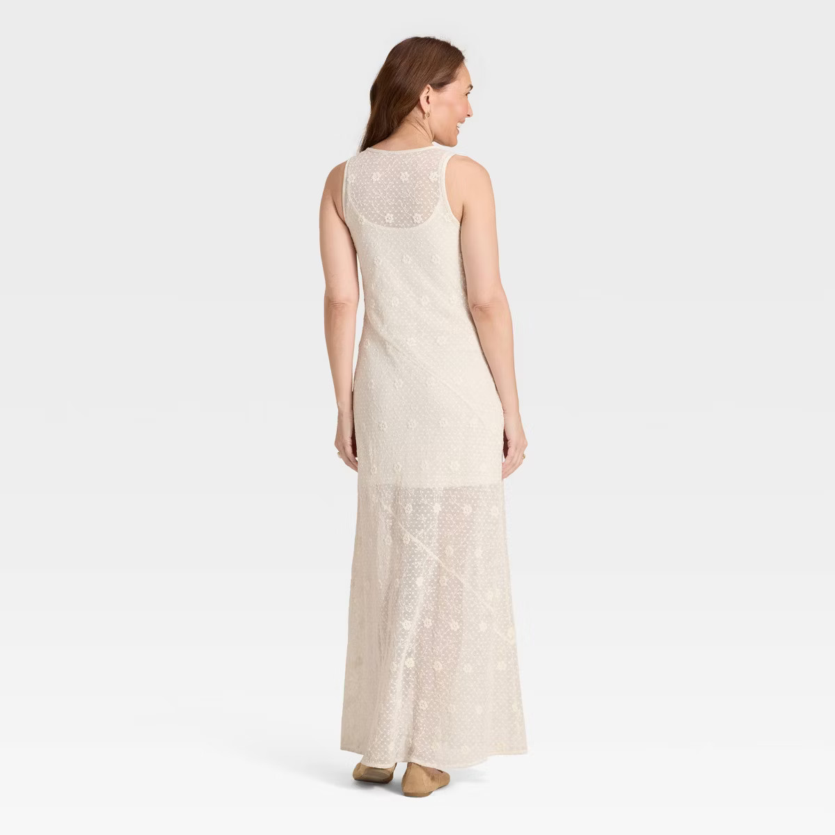 Women's Lace Maxi A-Line Dress - Universal Thread™ | Target