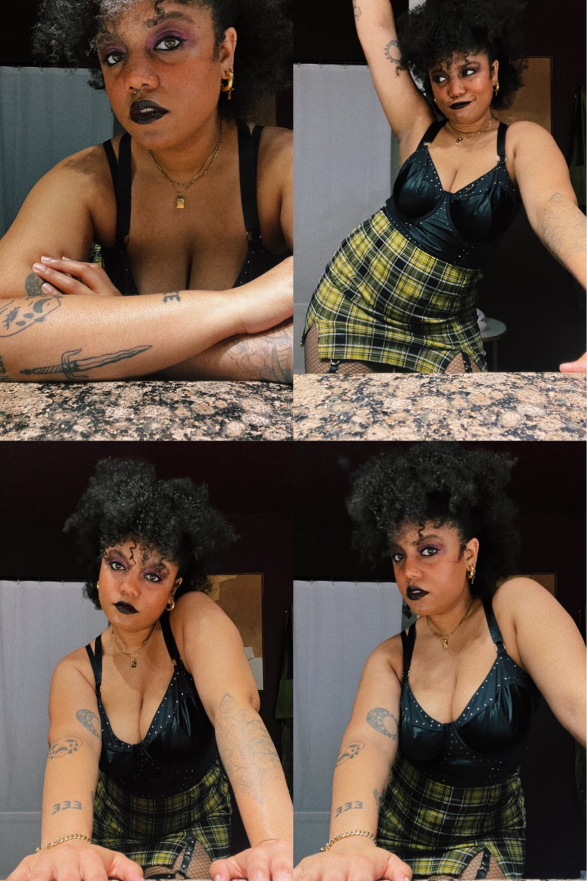 An edgy, sexy night out look for those alt, emo and rock-themed outings! 

#LTKcurves #LTKstyletip #LTKFind