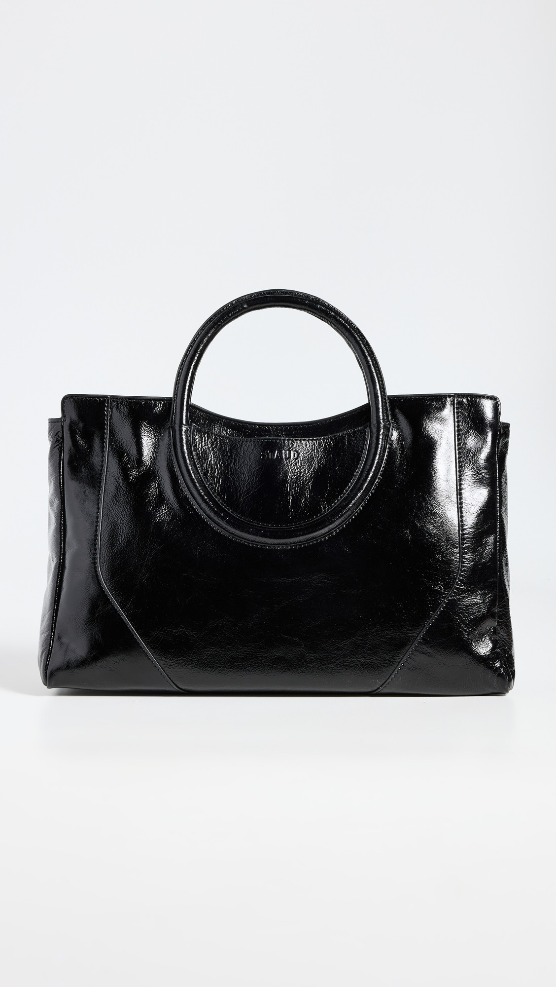 STAUD Maude Satchel Black One Size | Shopbop