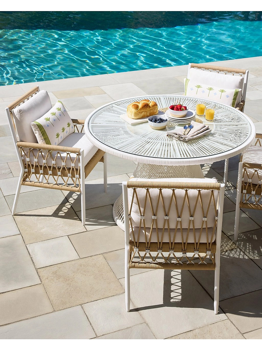 Blithedale Dining Table with Salt Creek Dining Chairs Set | Serena and Lily