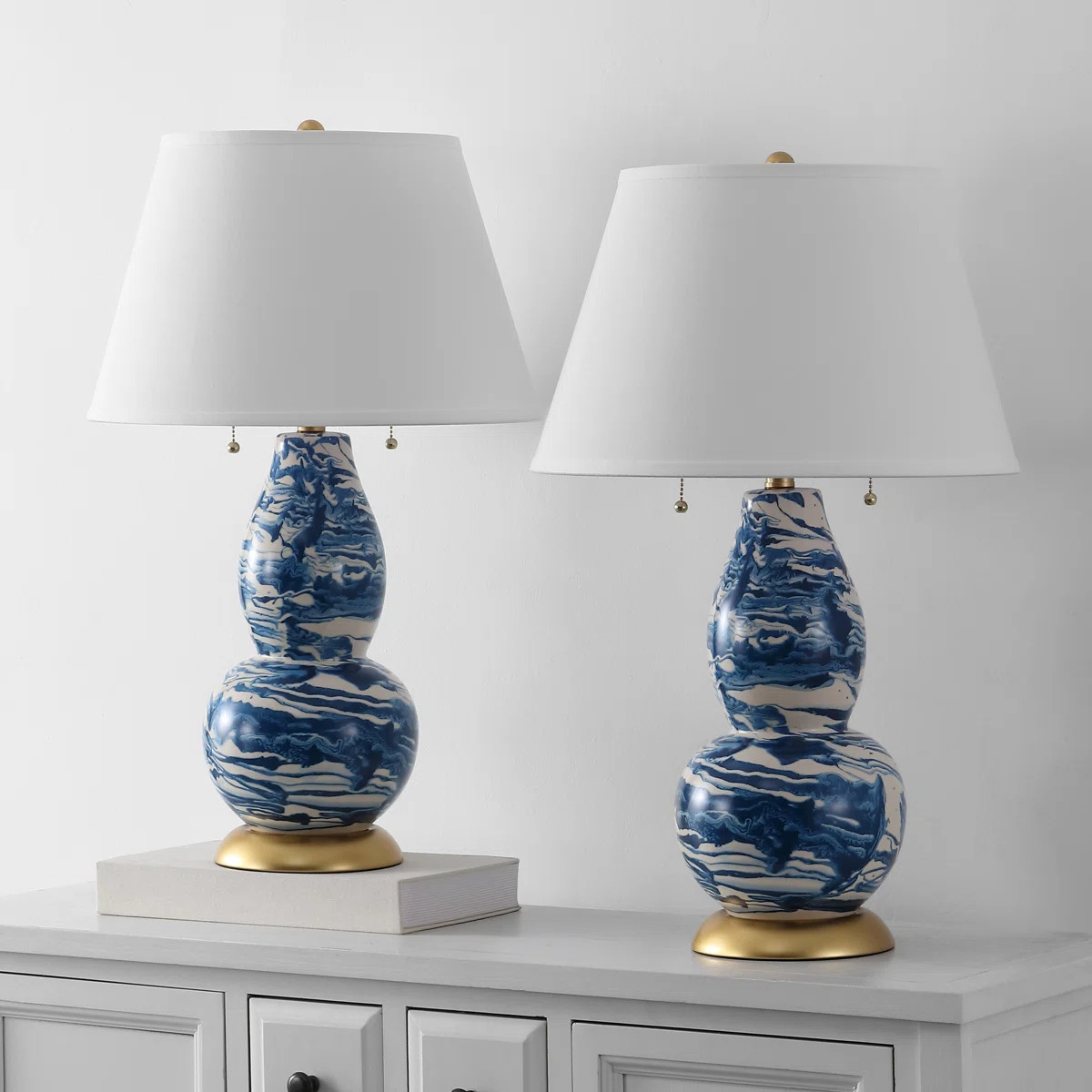 Cassoday Ceramic Table Lamp (Set of 2) | Wayfair North America