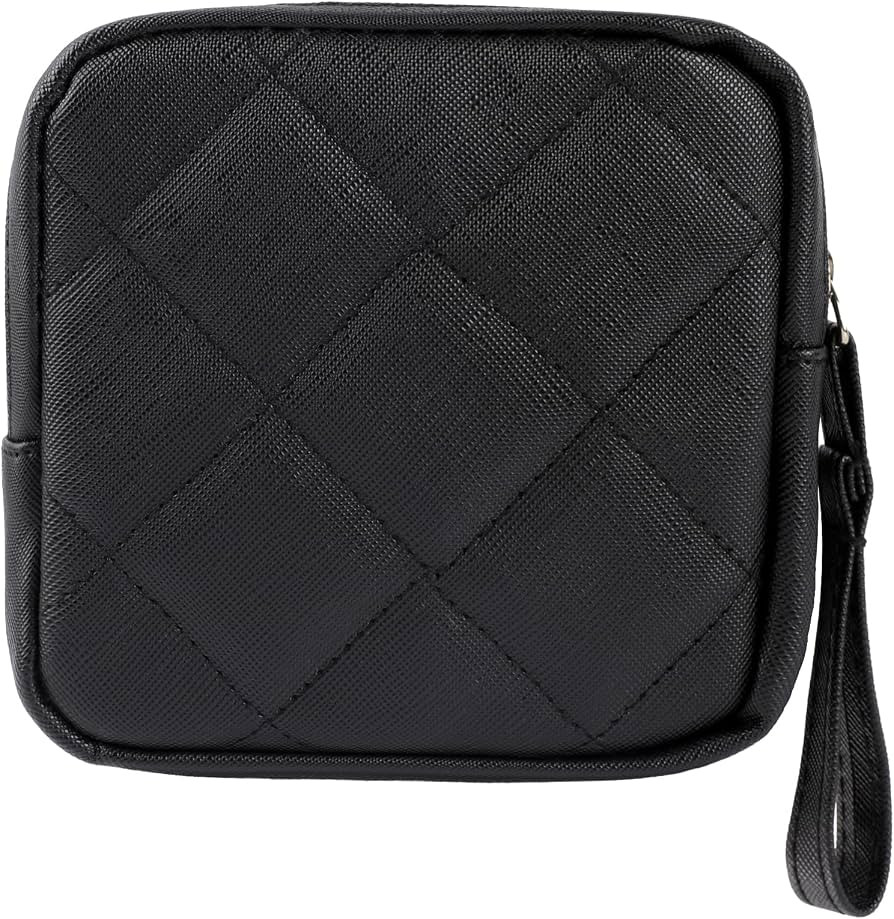 Sanitary Napkin Storage Bag, Period Bag, Period Pouch, Feminine Menstrual Pad Tampon Organizer, P... | Amazon (US)