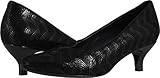 Trotters Women's Kiera Black Kitten Heel Pump 9.5W | Amazon (US)
