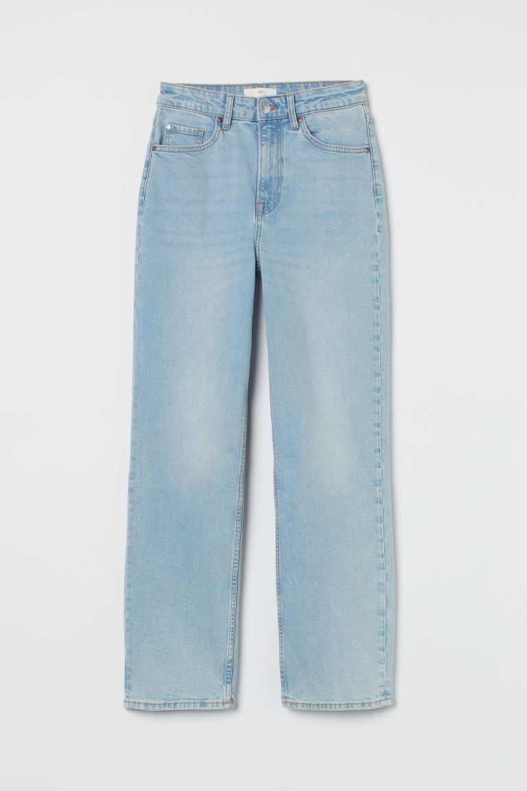 Straight High Ankle Jeans | H&M (US)