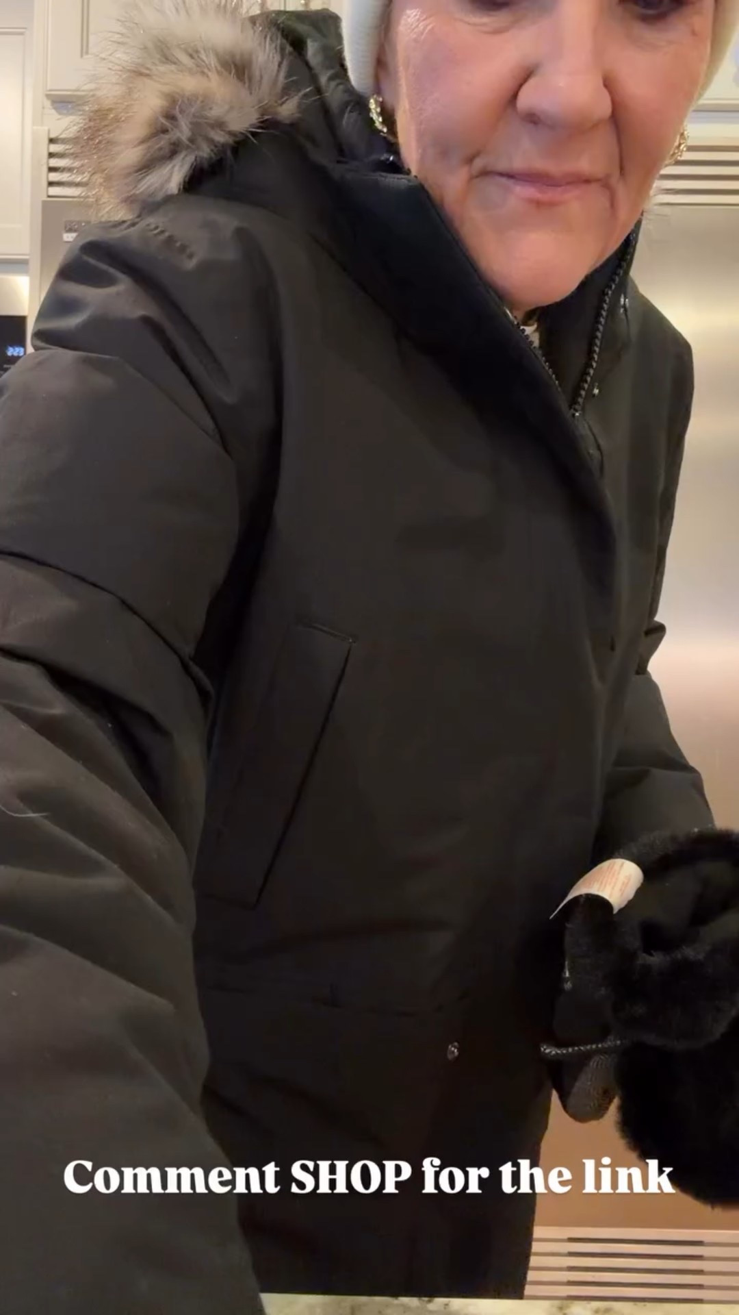 Quince responsible down parka. Size medium. If the link doesn’t work, search “down parka” on the quince site. 

Winter coat cold weather gear 

#LTKootd #LTKOver40 #LTKSeasonal