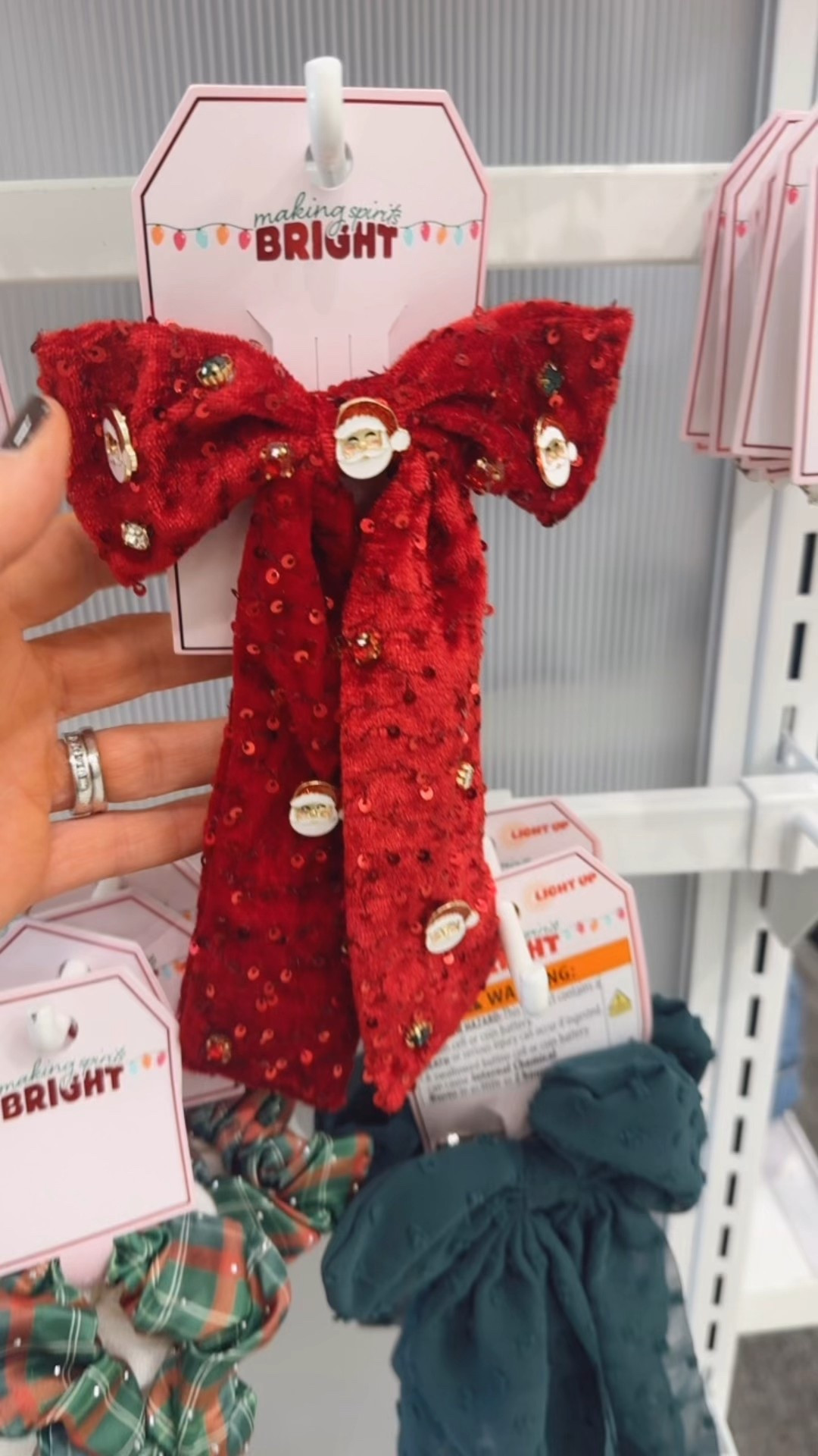 Holiday bow for hair 

#LTKKids #LTKHoliday