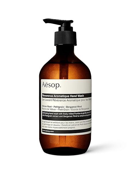Aesop Reverence Aromatique Hand Wash| 500 mL Hand Wash for Dry Cracked Hands | Natural Hand Soap ... | Amazon (US)