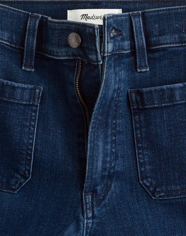 The Emmy Wide-Leg Jean in Super Stretch Denim | Madewell