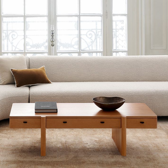 Otto Coffee Table (60") | West Elm (US)