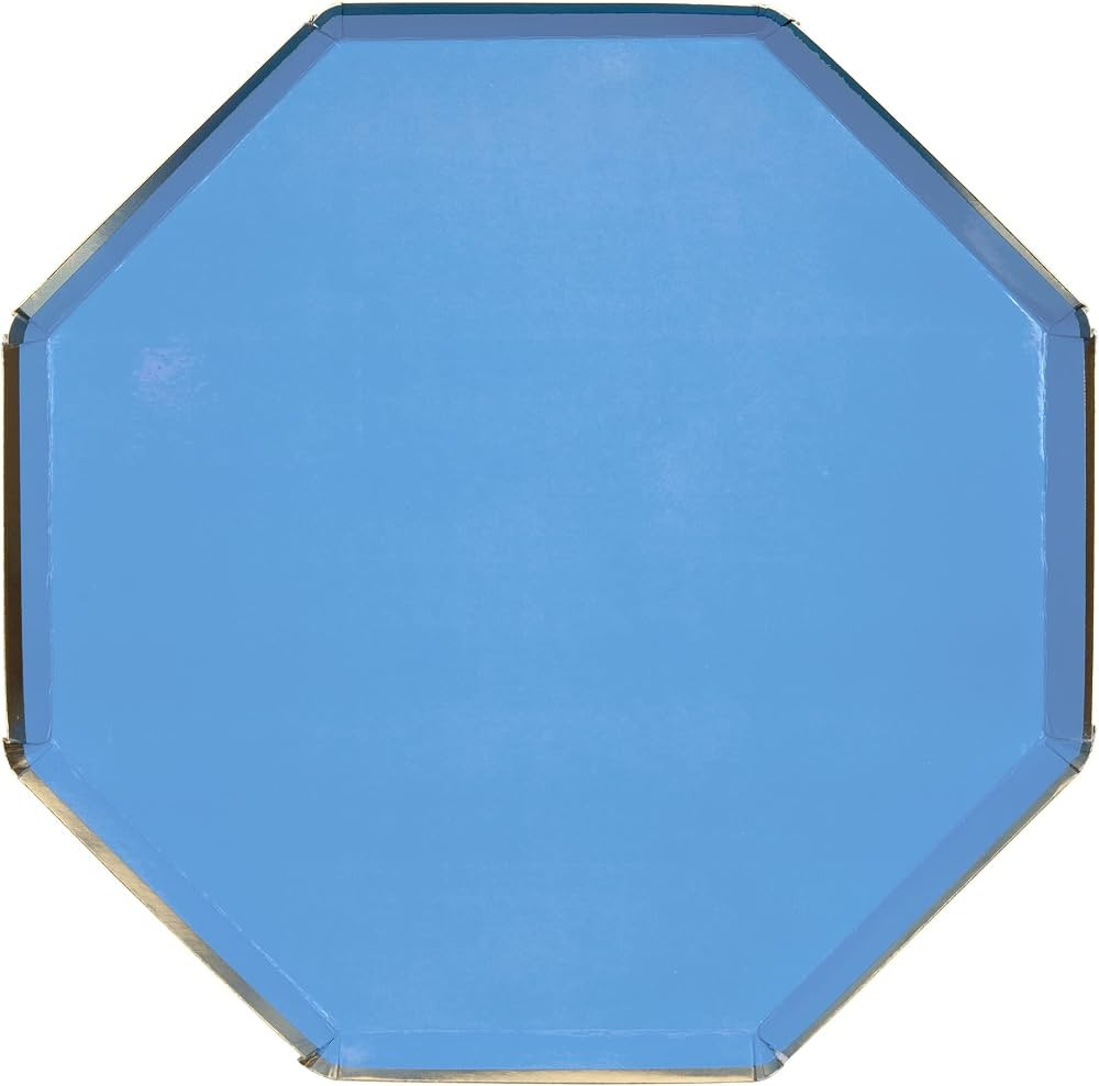 Meri Meri Bright Blue Dinner Plates | Amazon (US)